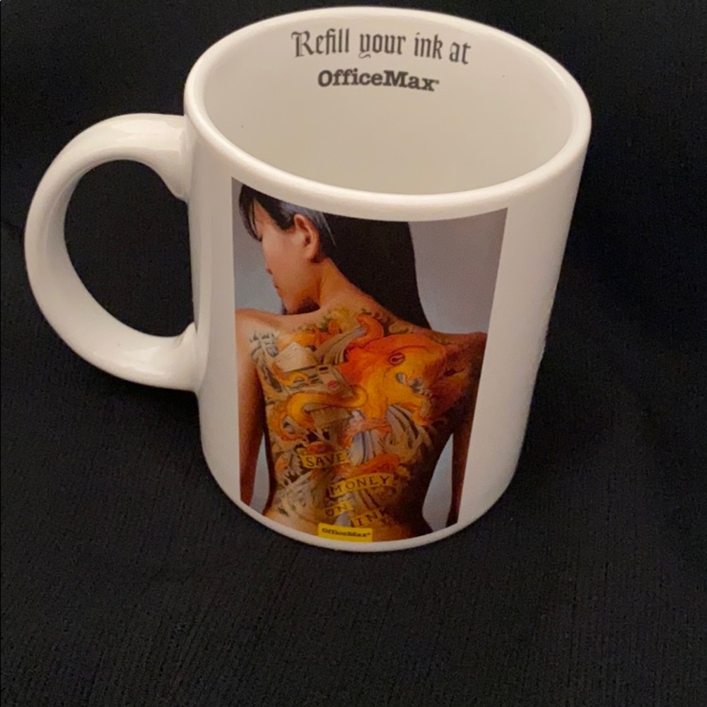 OfficeMax “Refill your ink” Mug